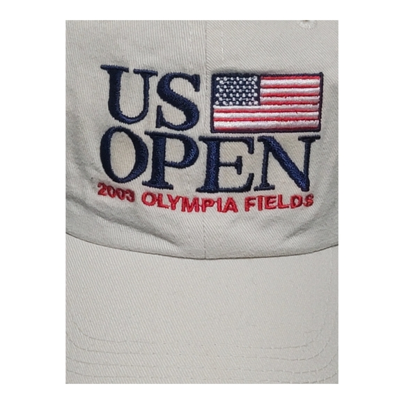 Vintage 2003 US Open Adjustable Baseball Cap Olympia Fields - Picture 2 of 6